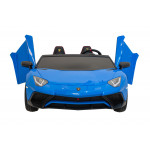 Elektrické autíčko Lamborghini Aventador SV 2x200W 24V - dvojmiestne - modré